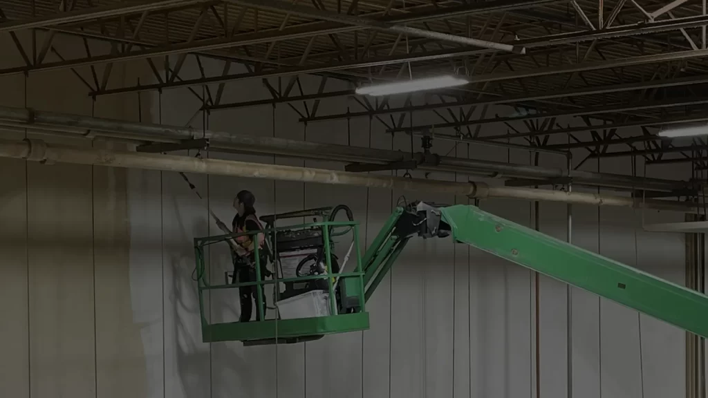 Industrial Deep Cleaning - Factory Dust Collection